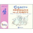 Cuatro elefantes en el teatro